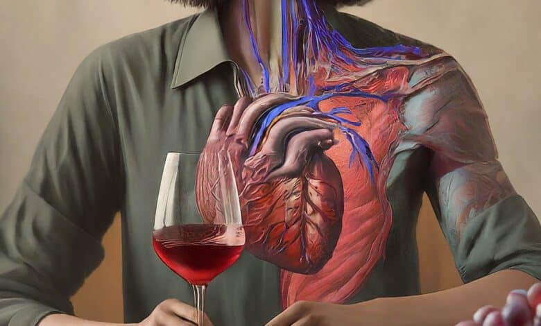 בריאות של שתיין יין